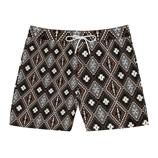 Men's Mid-Length Swim Shorts (AOP)