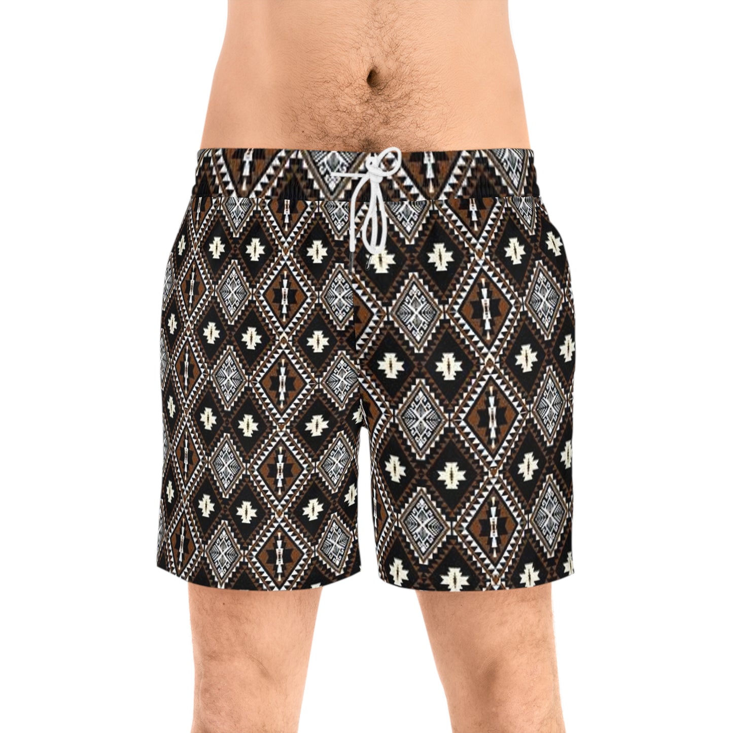 Men's Mid-Length Swim Shorts (AOP)